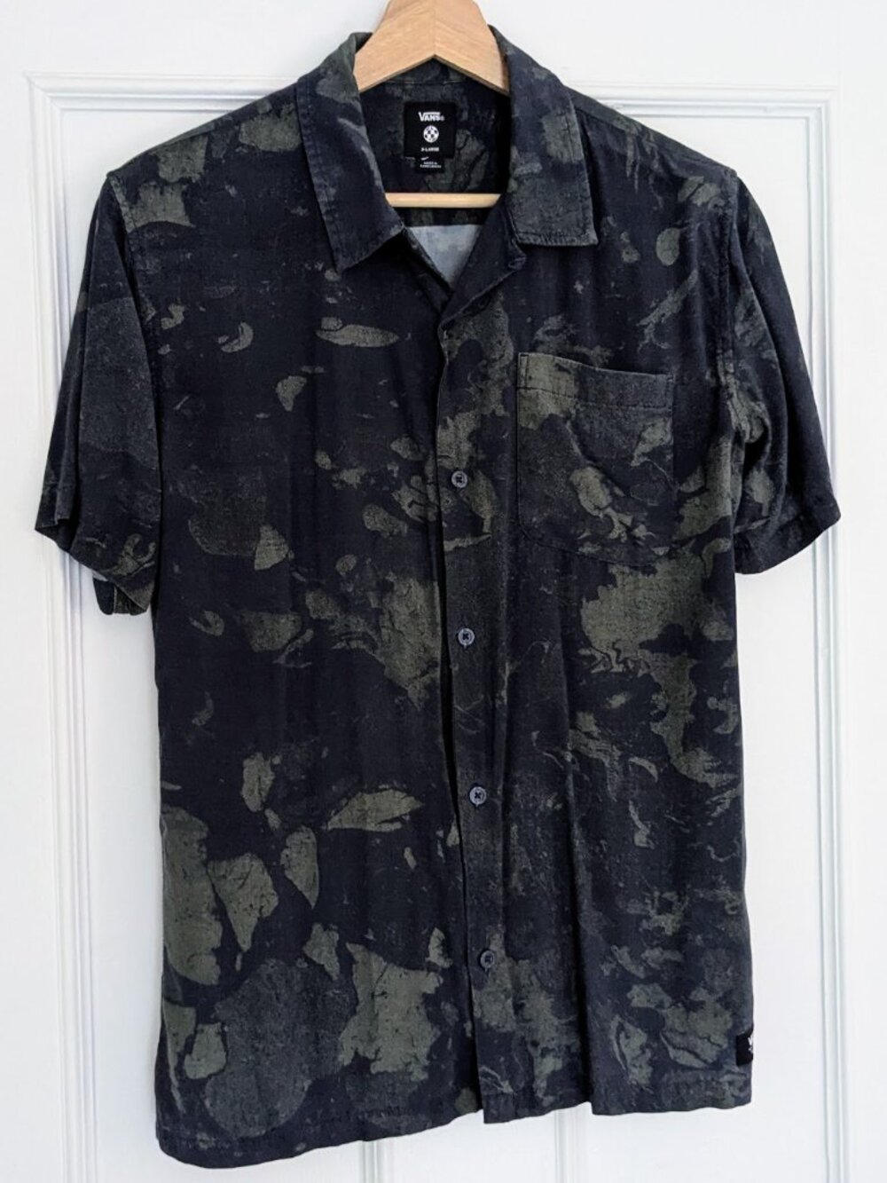 Vans Loose Camp Collar Woven Shirt fit 0-2 XS